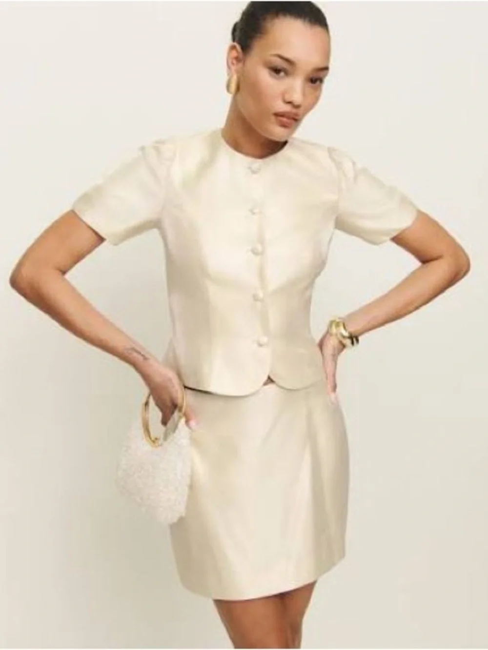 Reformation Mika Two Piece Set - Picture 2 of 3